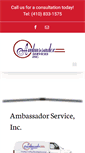Mobile Screenshot of ambassadorservices.net